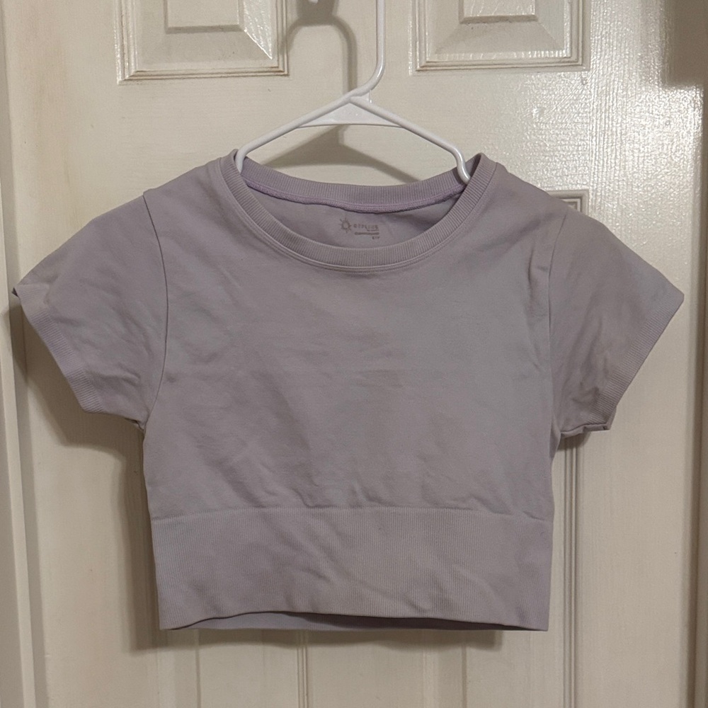Aerie cropped tee